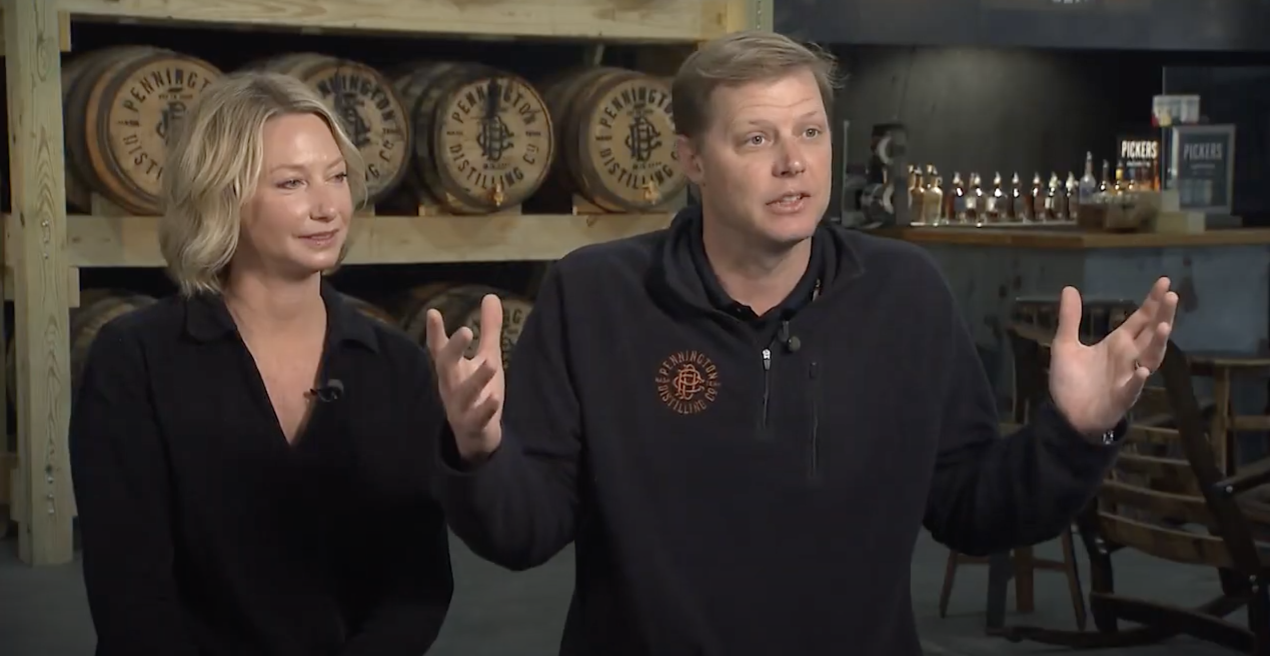 Jenny and Jeff Pennington are interviewed for Tennessee Crossroads