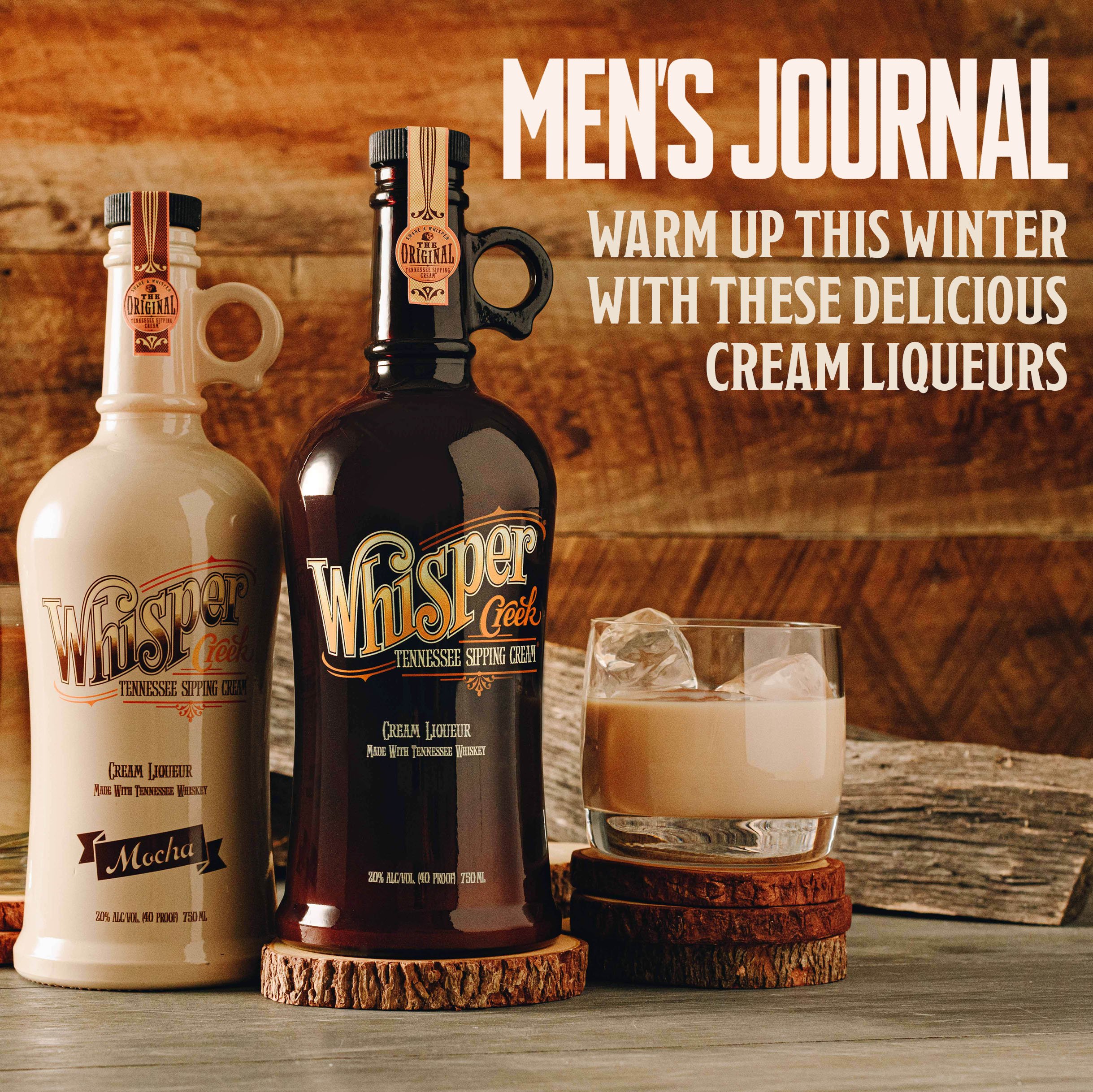 Men's Journal: Warm Up this Winter with These Delicious Cream Liqueurs