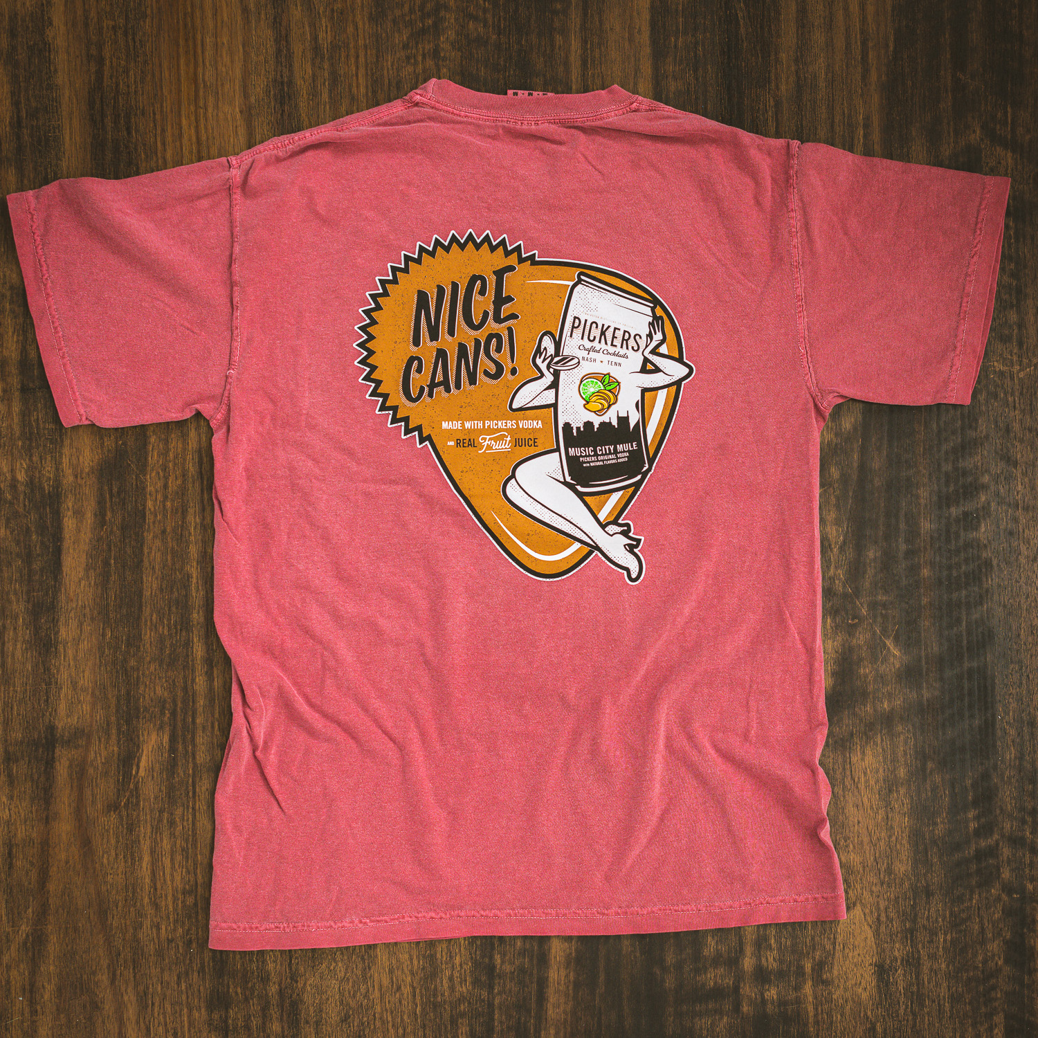 Nice Cans Red T-Shirt